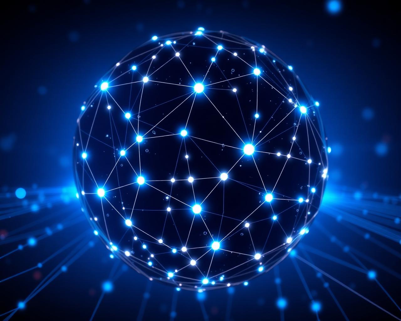 QuickQ 全球节点网络示意图
